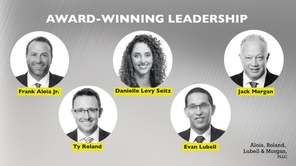 Frank Aloia, Danielle Seitz, Jack Morgan, Ty Roland, Evan Lubell, award winning