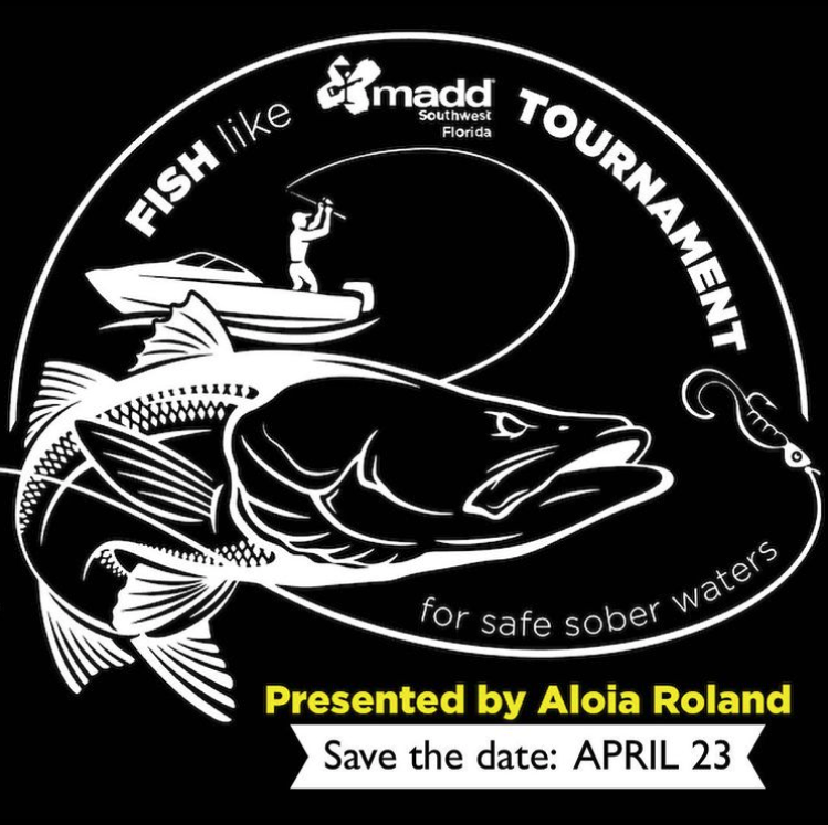 Aloia Roland supports Fish Like MADD, MADD SWFL, April 23, 2022