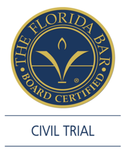 Florida Bar Board Certified in Civil Trial